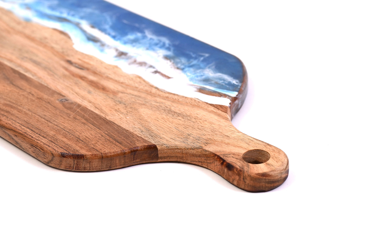 HandArted Resin Chopping Board – Ocean Wave Edition