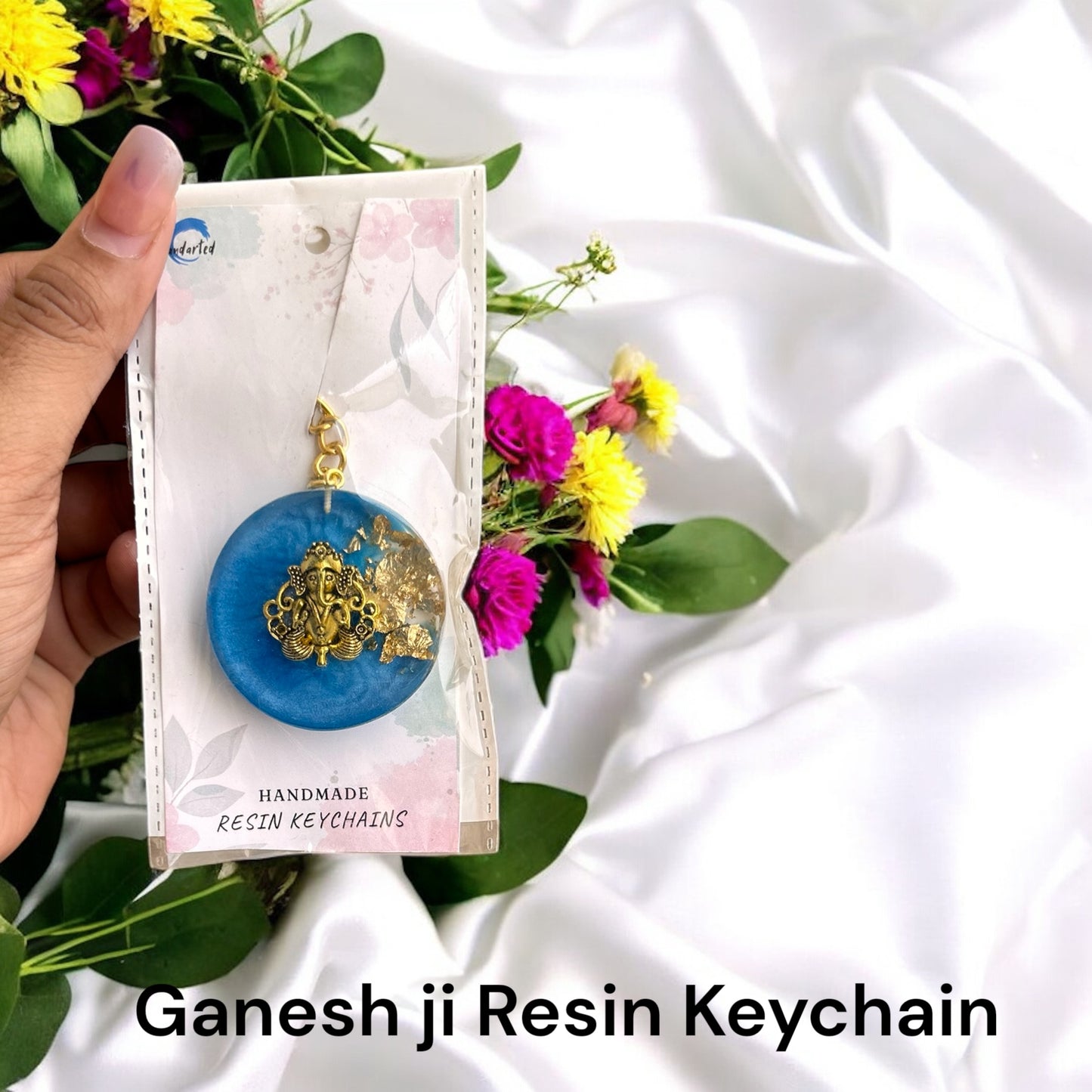 π Customized Resin Rakhi Hamper β Spiritually Rich & Thoughtfully Curated