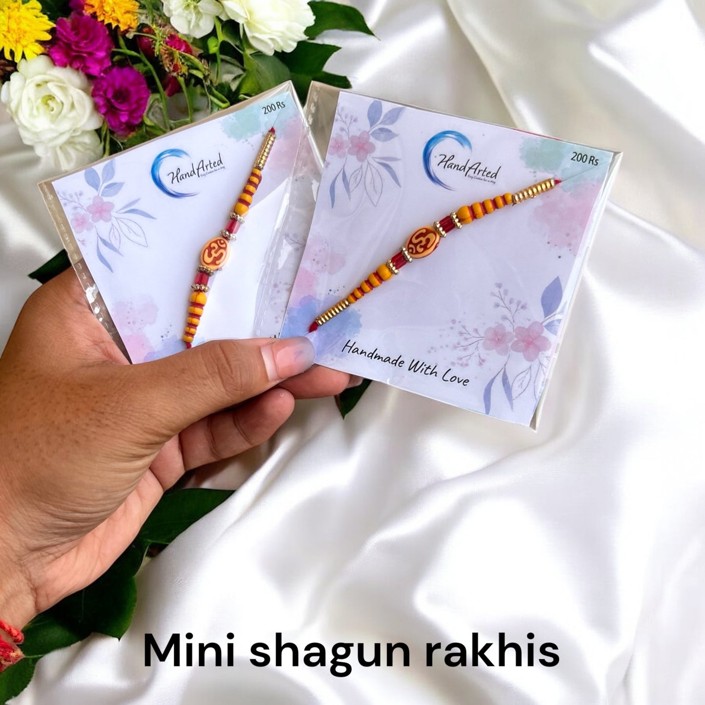 π Customized Resin Rakhi Hamper β Spiritually Rich & Thoughtfully Curated