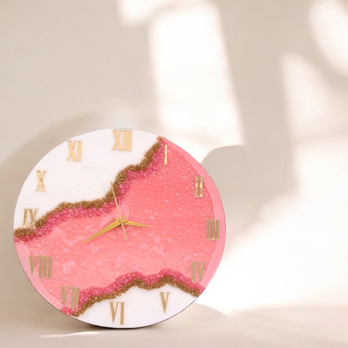 Blush Aura Clock