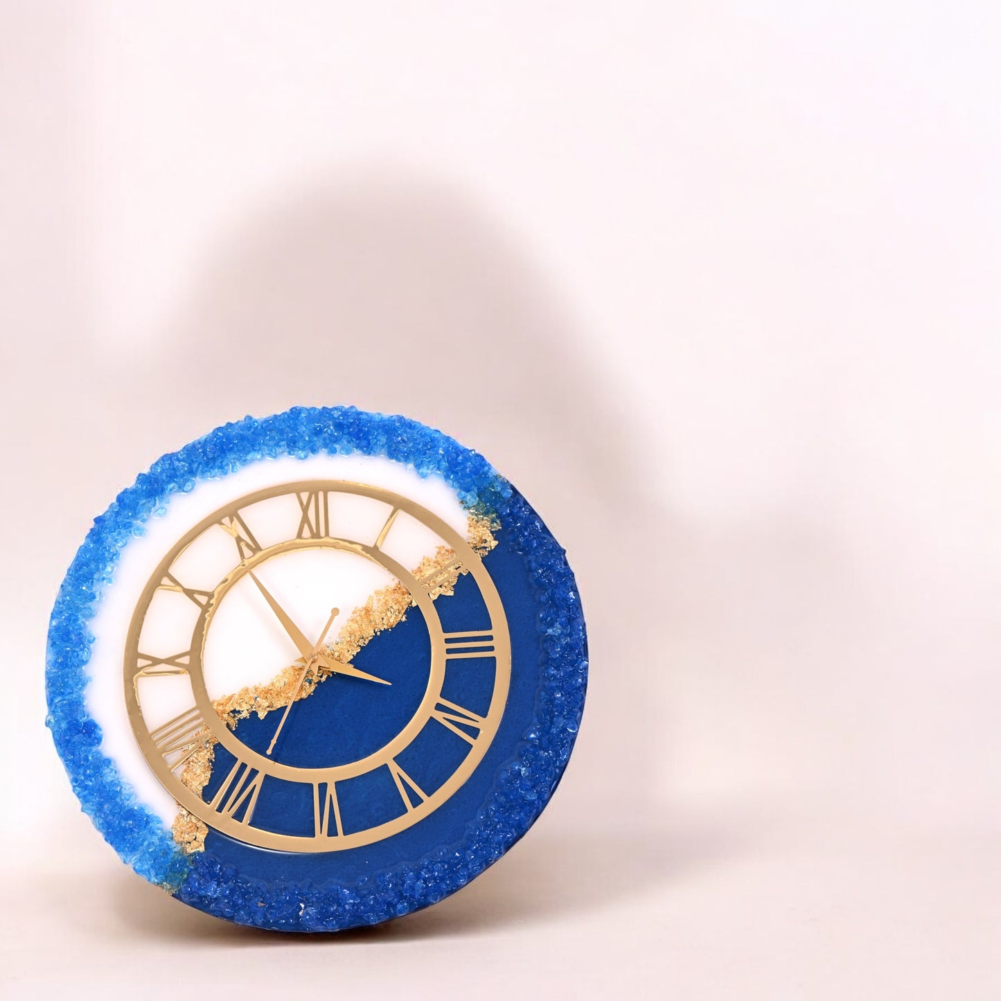 Blue Crest Clock