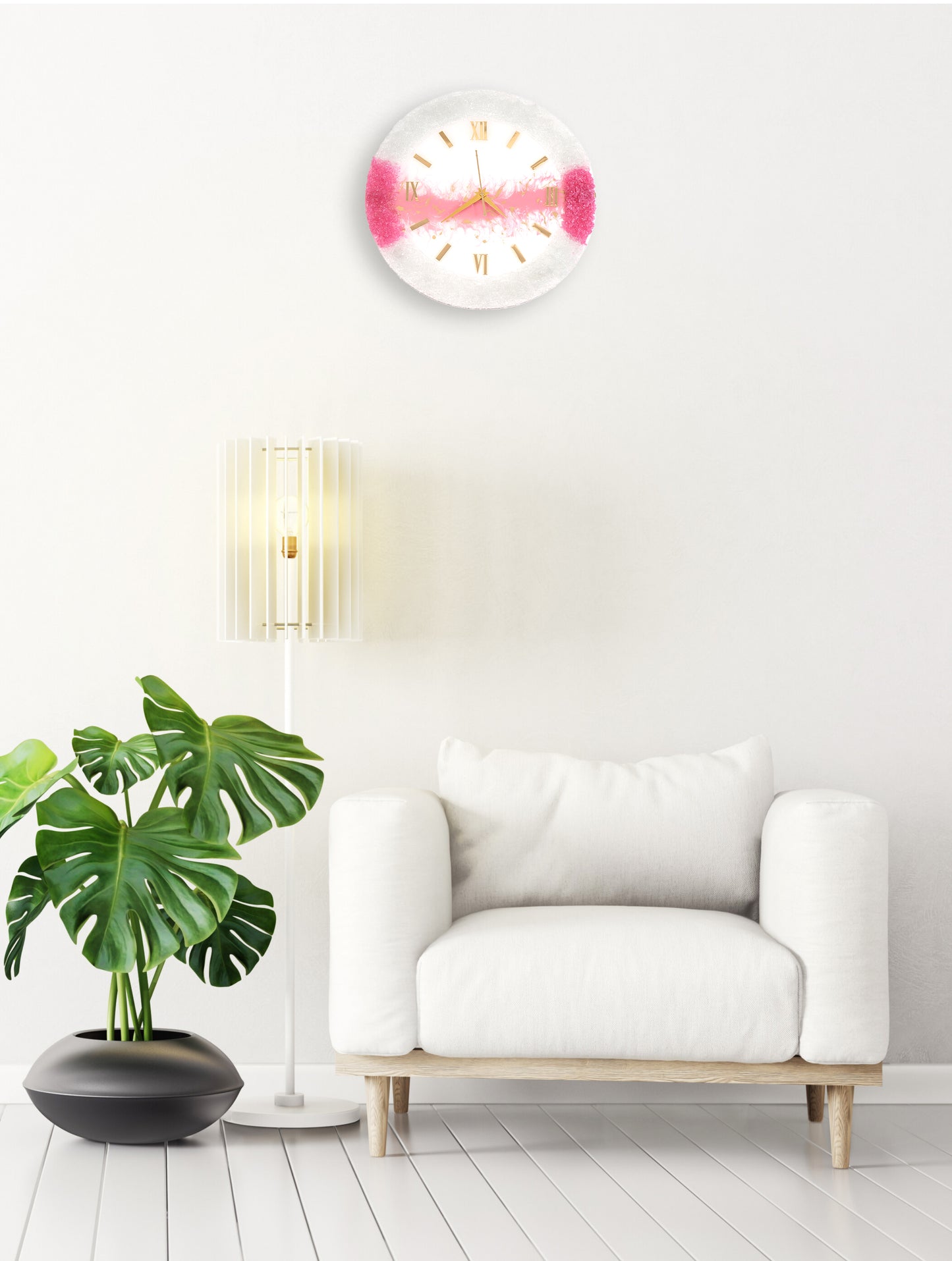 Rose Quartz Clock