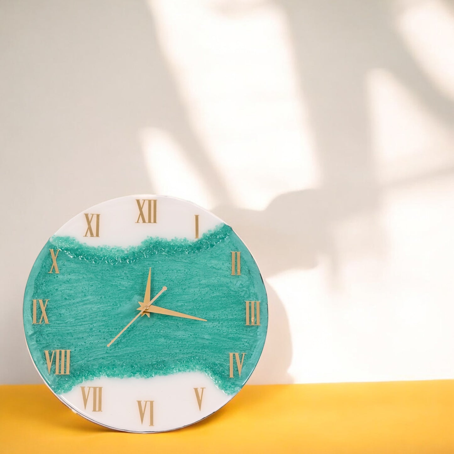 Elevate Your Space with HandArted Resin Wall Clock – Where Art Meets Time