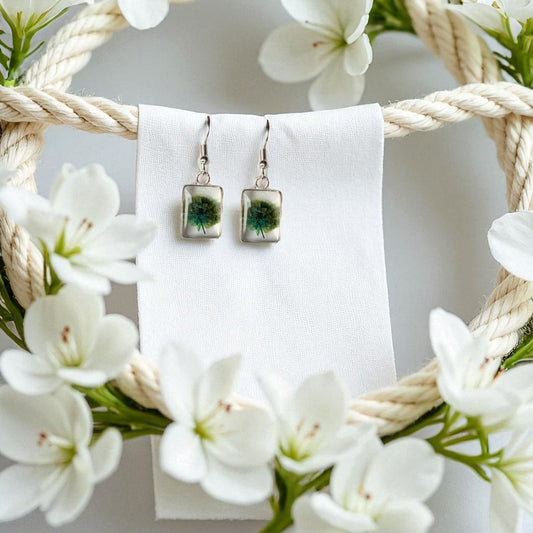 Emerald Meadow Earrings
