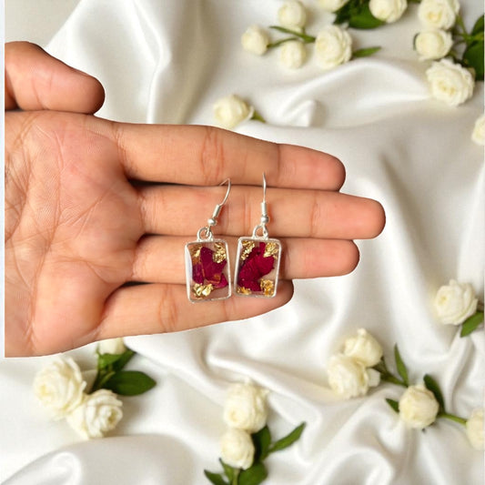Scarlet Bloom Earrings